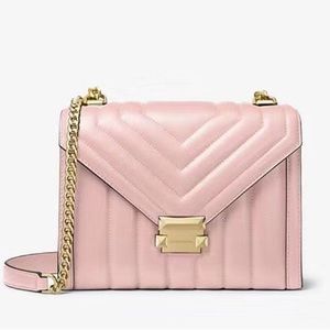 Michael Kors Whitney Pink Crossbody Bag
